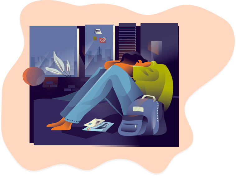 Strength-potential-landing-page-teens-guide-graphic-teenage-boy-stressed-and-overwhelmed-with-school-1
